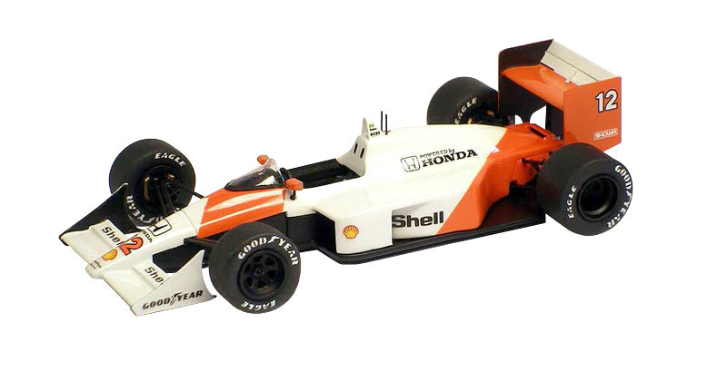 64T-001 McLaren MP/4 Honda - Japanese Grand Prix 1988 - White Metal Car Kit - Scale 1:64