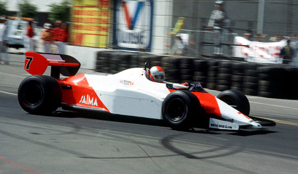 Tameo - CPK004 McLaren MP/1C Ford - 1983 U.S.A. West Grand Prix -  White Metal Car Kit - Scale 1:43, Made in Italy