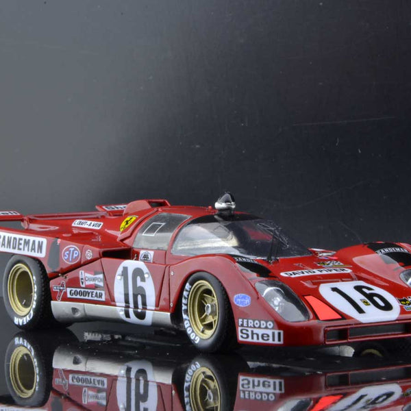 Tameo - MTG006 FERRARI 512 M 24 Hours Le Mans 1971 1:43 Scale White Metal Kit
