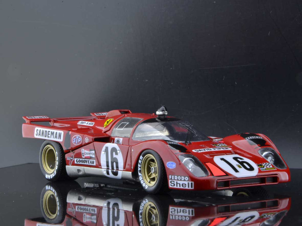 Tameo - MTG006 FERRARI 512 M 24 Hours Le Mans 1971 1:43 Scale White Metal Kit
