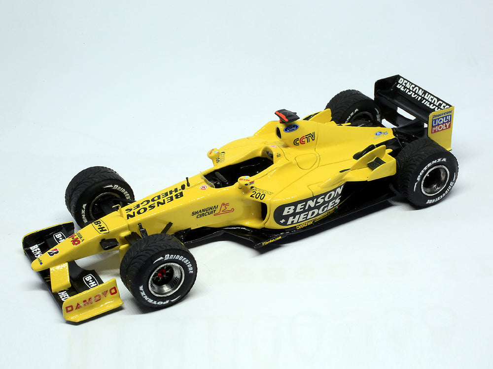 Tameo - SLK 006 Jordan EJ-13 Ford - 2003 - White Metal Car Kit - Scale 1:43, Made in Italy
