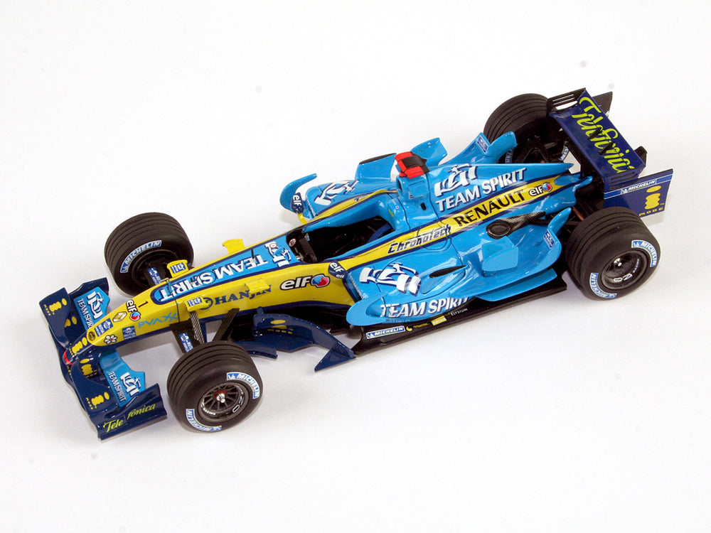 Tameo - SLK037 Renault R26 - 2006 Brazilian GP - White Metal Car Kit - Scale 1:43, Made in Italy