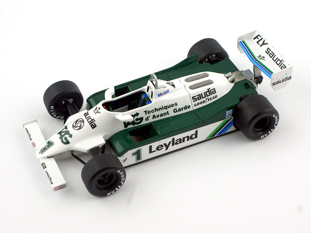 Tameo - SLK064 Williams FW 07C Ford - 1981 - White Metal Car Kit - Scale 1:43, Made in Italy