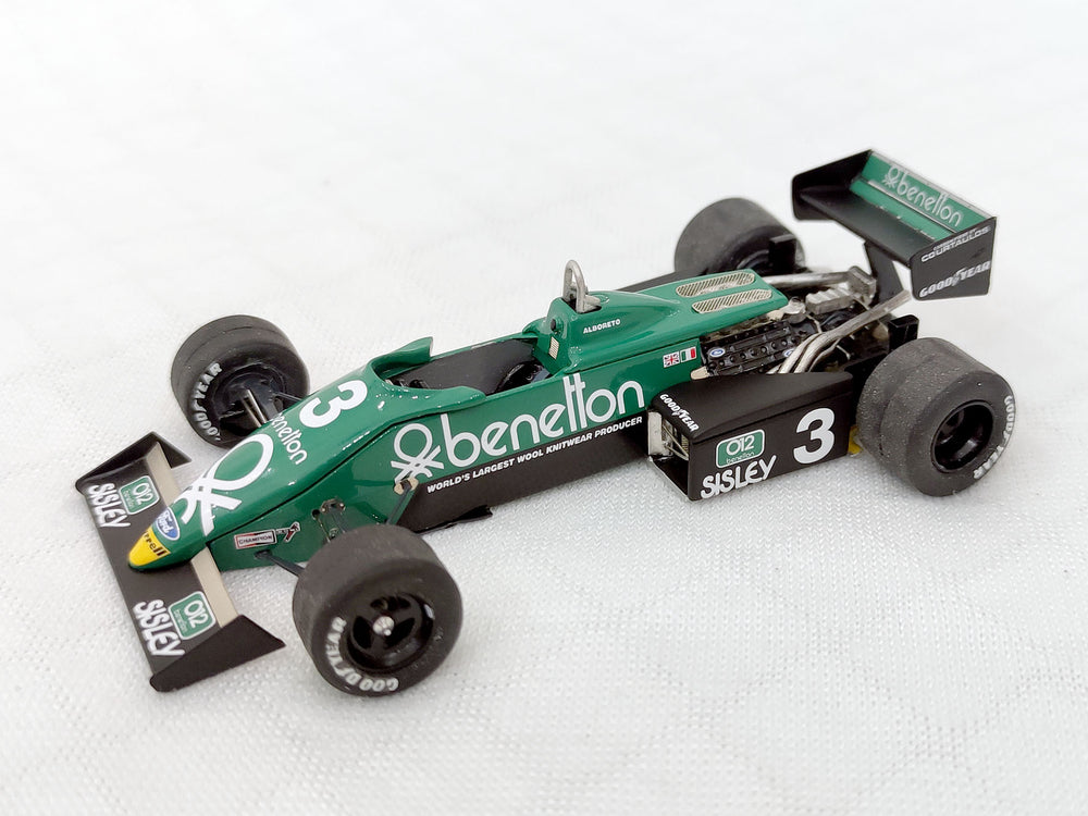 Tameo - SLK078 Tyrrell 011 Ford - 1983 - White Metal Car Kit - Scale 1:43, Made in Italy