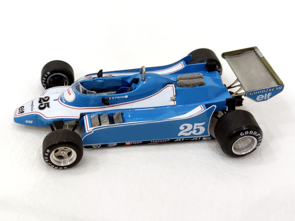 Tameo - SLK081 Ligier JS11/15 Ford Cosworth - 1980 - White Metal Car Kit - Scale 1:43, Made in Italy