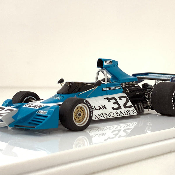 Tameo - SLK099 Brabham BT-42 Ford Cosworth - 1974 Belgian/Austrian/Italian G.P. - White Metal Car Kit - Scale 1:43, Made in Italy