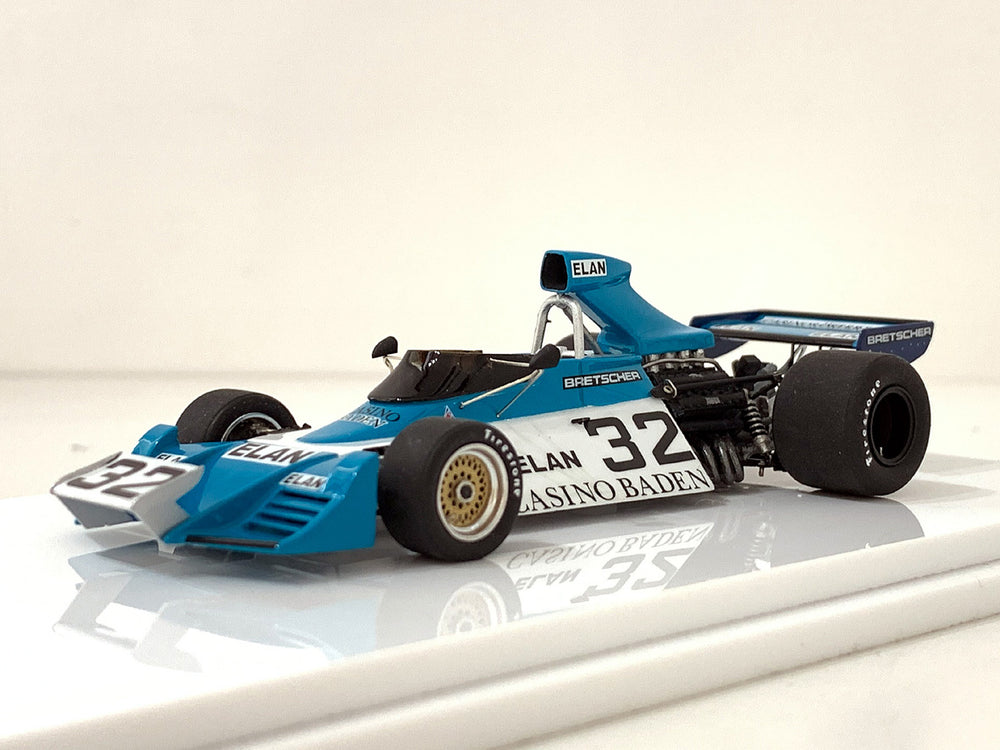 Tameo - SLK099 Brabham BT-42 Ford Cosworth - 1974 Belgian/Austrian/Italian G.P. - White Metal Car Kit - Scale 1:43, Made in Italy