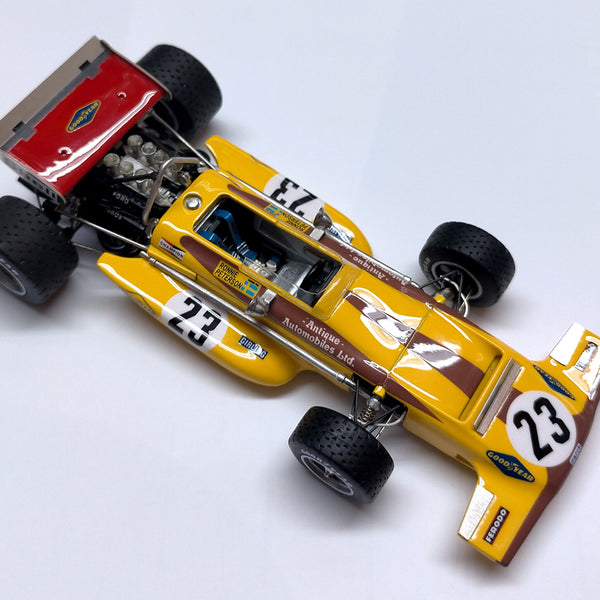 Tameo - SLK102 March 701 Ford - 1970 Monaco G.P. - White Metal Car Kit - Scale 1:43, Made in Italy