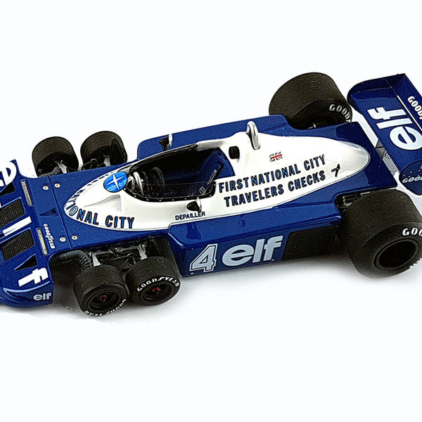 Tameo - SLK105 Tyrrell 34/2 Ford - 1977 - White Metal Car Kit - Scale 1:43, Made in Italy