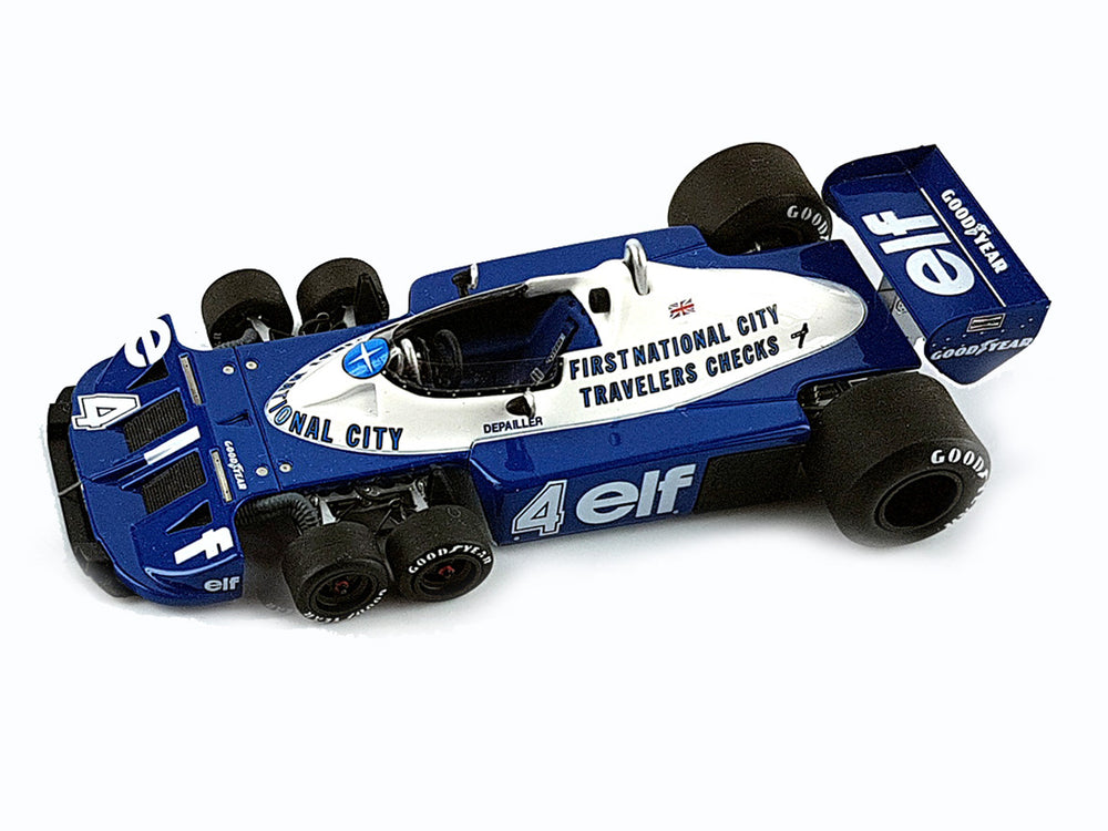 Tameo - SLK105 Tyrrell 34/2 Ford - 1977 - White Metal Car Kit - Scale 1:43, Made in Italy