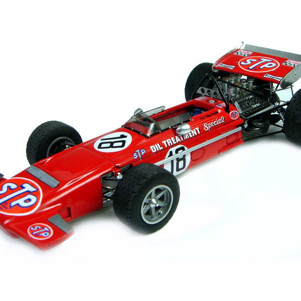 Tameo - SLK107 March 701 Ford - 1970 Spanish G.P. - White Metal Car Kit - Scale 1:43, Made in Italy