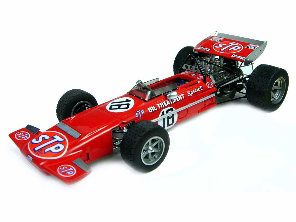 Tameo - SLK107 March 701 Ford - 1970 Spanish G.P. - White Metal Car Kit - Scale 1:43, Made in Italy