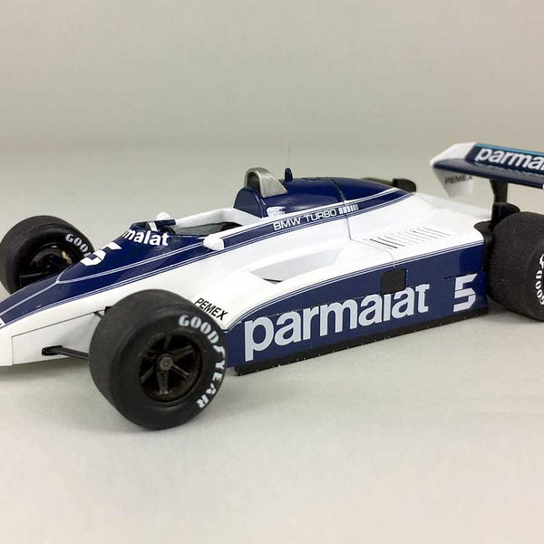 Tameo - SLK108 Brabham BT50 BMW - 1981 British G.P. Test Car - White Metal Car Kit - Scale 1:43, Made in Italy