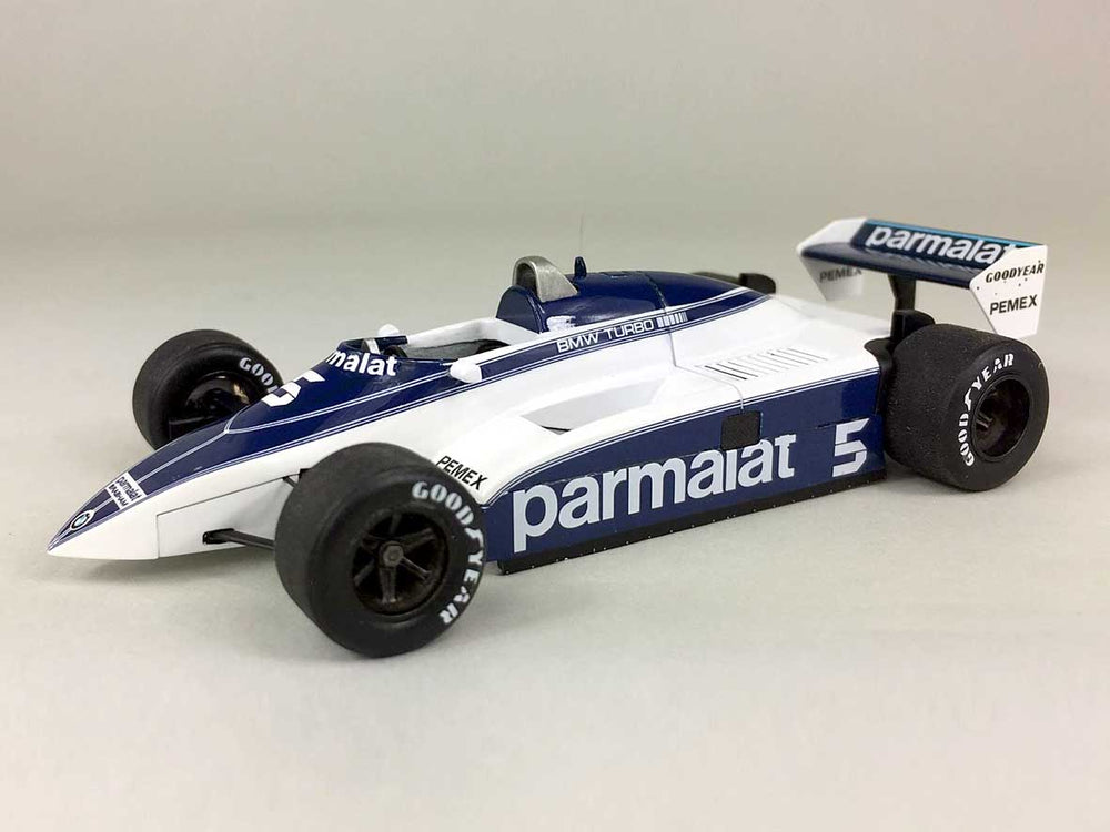 Tameo - SLK108 Brabham BT50 BMW - 1981 British G.P. Test Car - White Metal Car Kit - Scale 1:43, Made in Italy