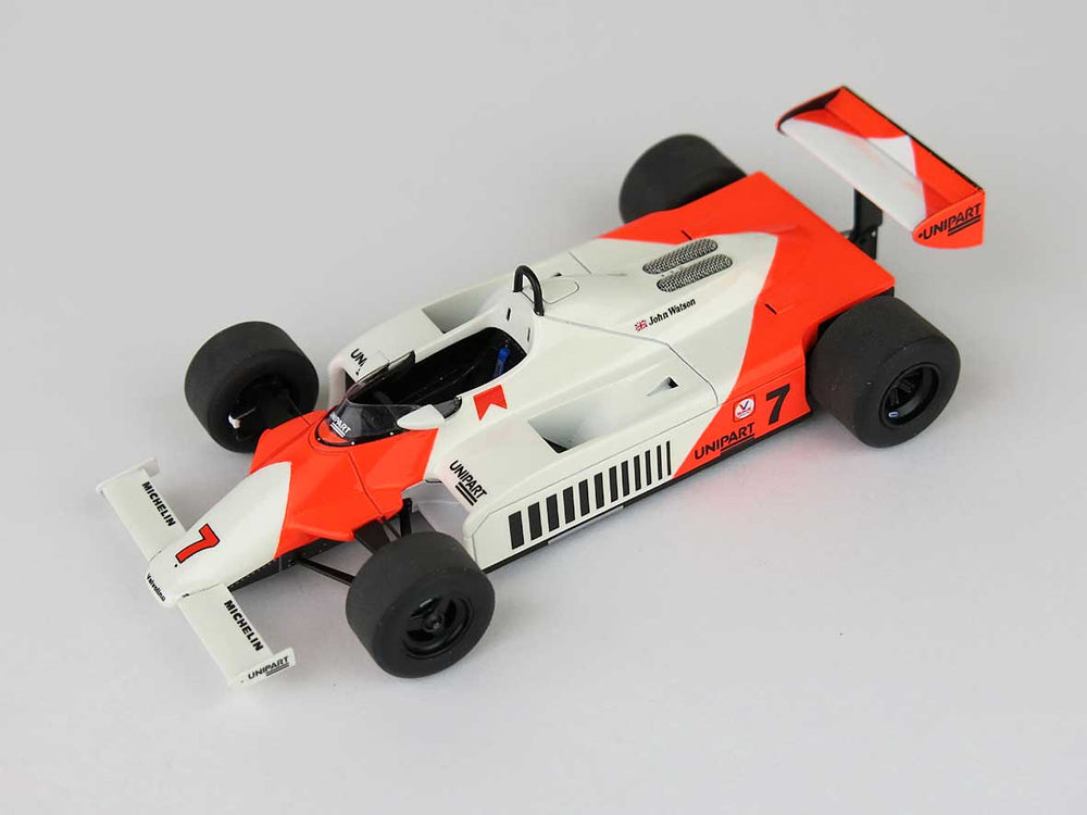 Tameo - SLK111 McLaren MP-4/1B Ford - 1982 - White Metal Car Kit - Scale 1:43, Made in Italy