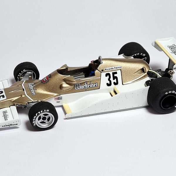 Tameo - SLK115 Arrows A1 Ford Cosworth - 1978 - White Metal Car Kit - Scale 1:43, Made in Italy