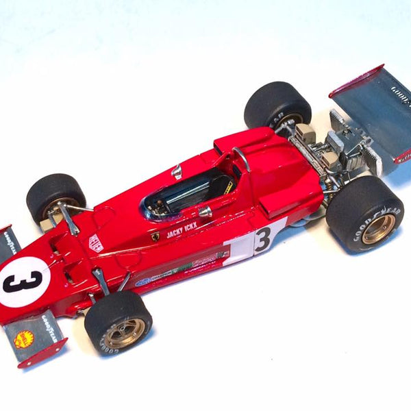 Tameo - SLK117 Ferrari 312B3 - 1973 - White Metal Car Kit - Scale 1:43, Made in Italy