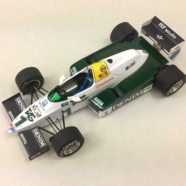 Tameo - SLK119 Williams FW 09 Honda - 1983 - White Metal Car Kit - Scale 1:43, Made in Italy
