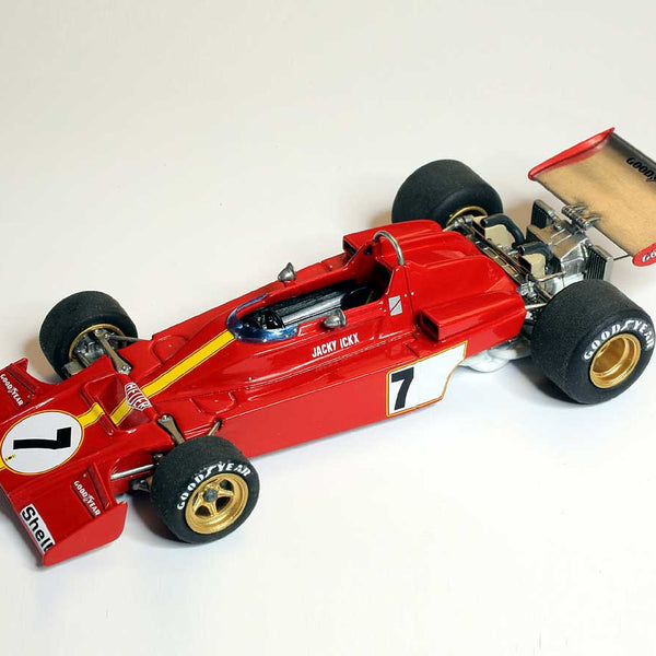 Tameo - SLK122 Ferrari 312B3 - 1973 - White Metal Car Kit - Scale 1:43, Made in Italy