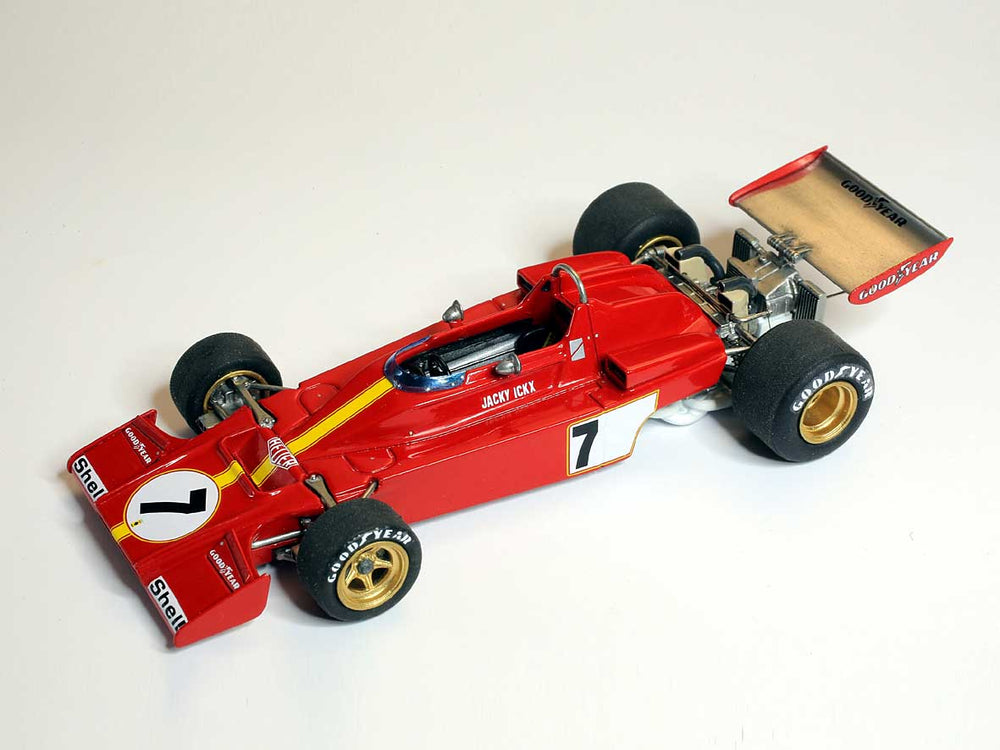 Tameo - SLK122 Ferrari 312B3 - 1973 - White Metal Car Kit - Scale 1:43, Made in Italy