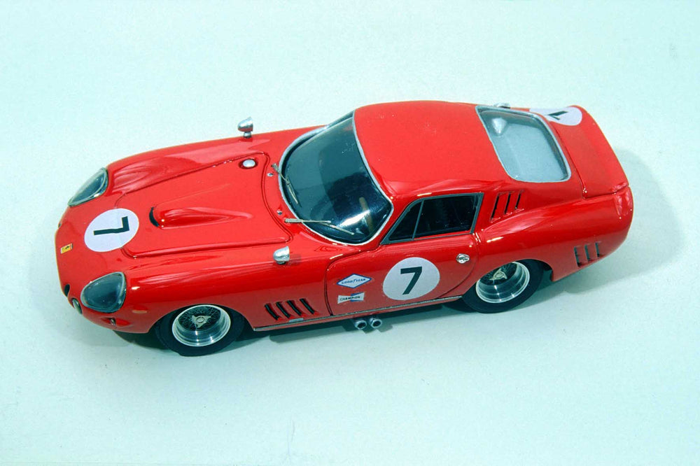 Tameo - TMK 002 Ferrari 275 GTB/c Sperimentale 1965 - White Metal Car Kit - Scale 1:43 - Length 4-1/4"