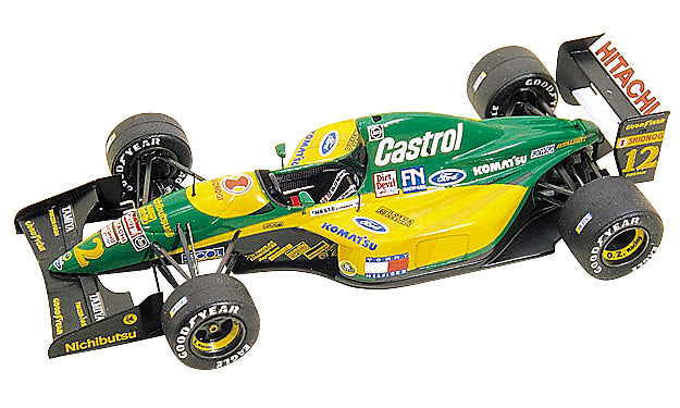 Tameo - TMK 157 Lotus Ford 107 - White Metal Car Kit - Scale 1:43, RP-GB