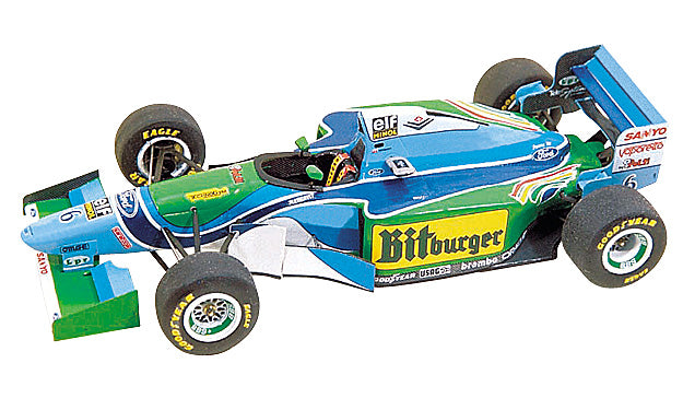 Tameo - TMK191 Benetton B-194 Ford - 1994 - White Metal Car Kit - Scale 1:43, Made in Italy