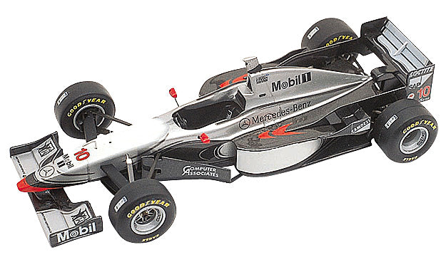 Tameo - TMK238 McLaren MP4/12 Mercedes - 1997 - White Metal Car Kit - Scale 1:43, Made in Italy