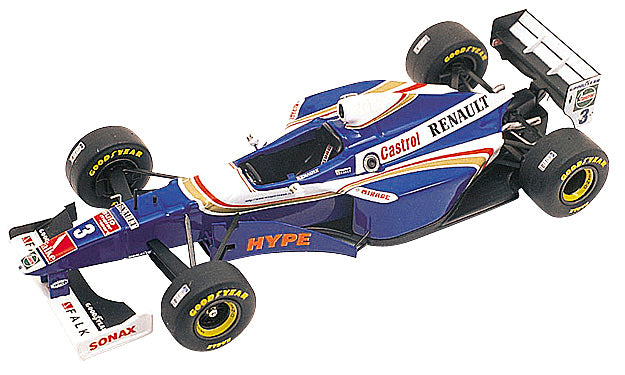 Tameo - TMK240 Williams FW-19 Renault - 1997 - White Metal Car Kit - Scale 1:43, Made in Italy