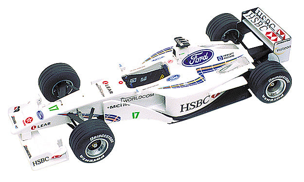 Tameo - TMK282 Stewart Sf-3 Ford - 1999 - White Metal Car Kit - Scale 1:43, Made in Italy
