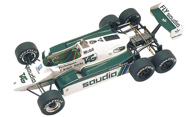 Tameo - TMK285 Williams FW-08b Ford "Test Car" 1982 White Metal Car Kit Scale 1:43