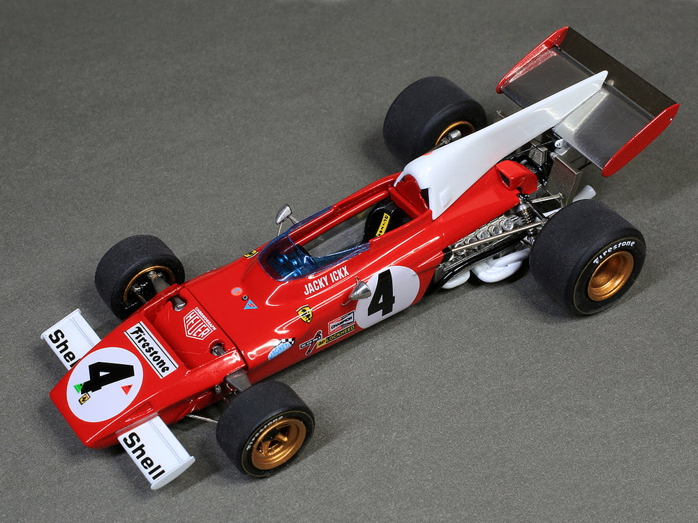 Tameo - TMK402 Ferrari 312B2 - 1972 - White Metal Car Kit - Scale 1:43, Made in Italy