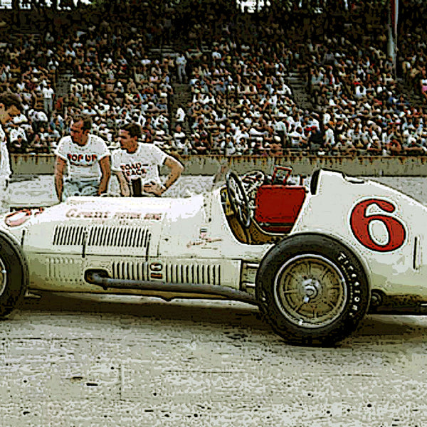 Tameo - TMK 441 Ferrari 375 Indianapolis 1:43 Scale White Metal Kit